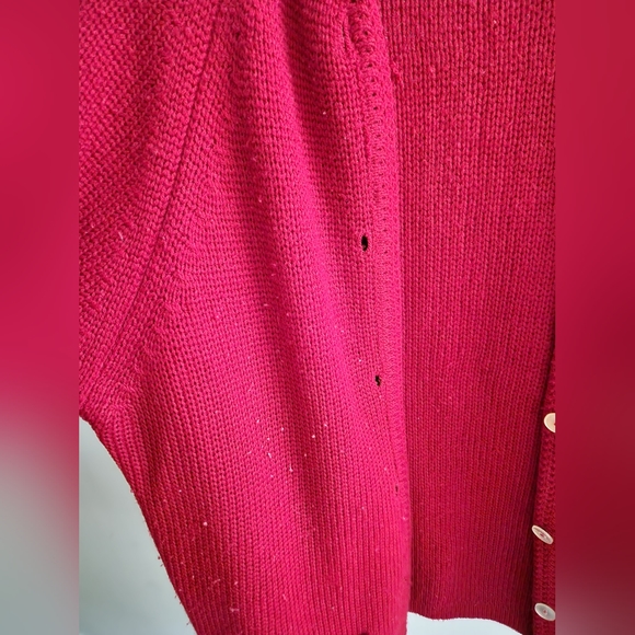 Red cardigan - Picture 4 of 5